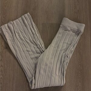 H&M RIB-KNIT PANTS